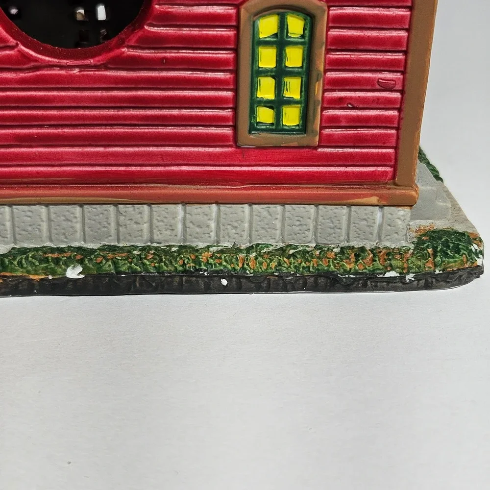 Lemax Village School Gingerbread Fest Lighted Christmas Building 55949 2015